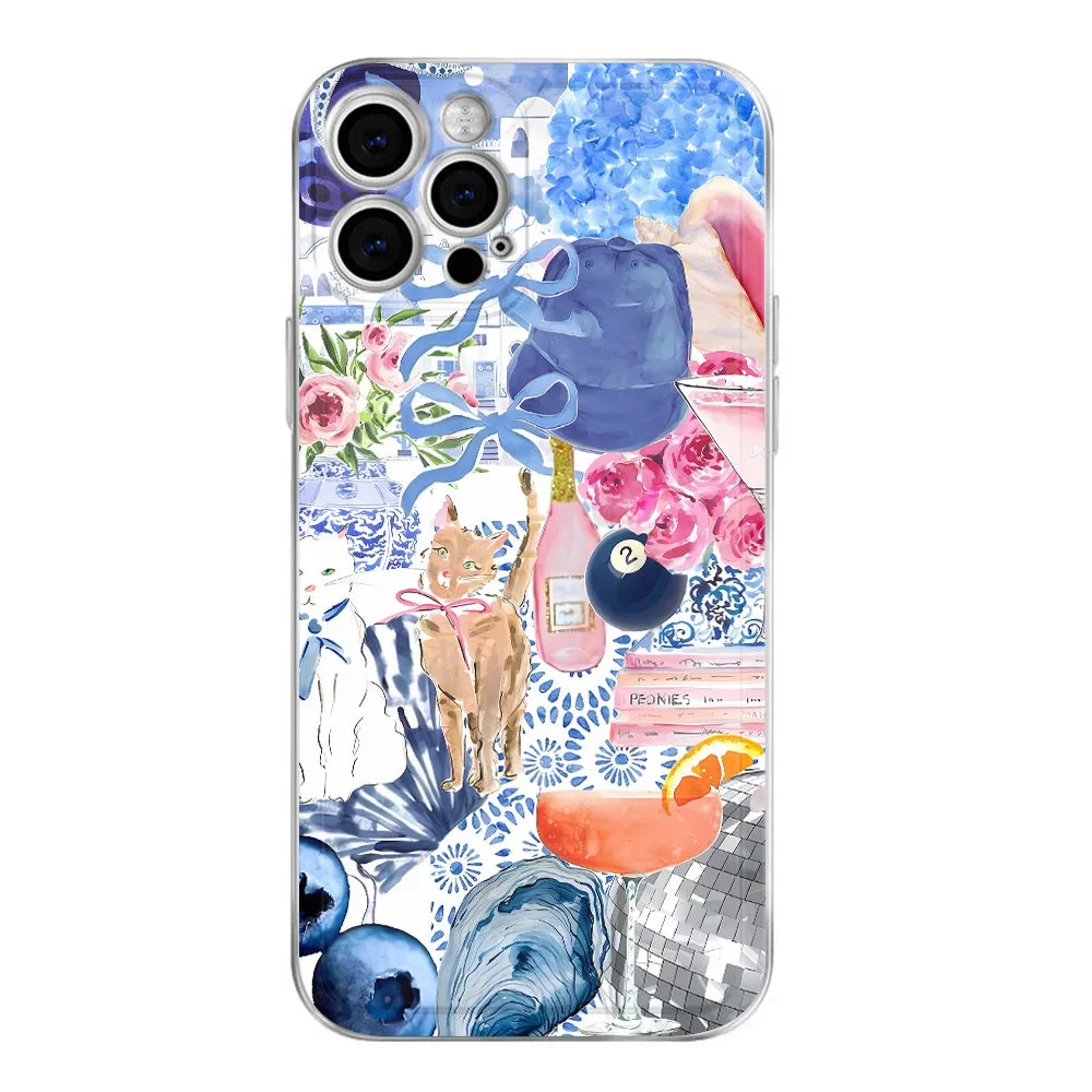 Coque iPhone Girly Amore vibes pastel et estivales