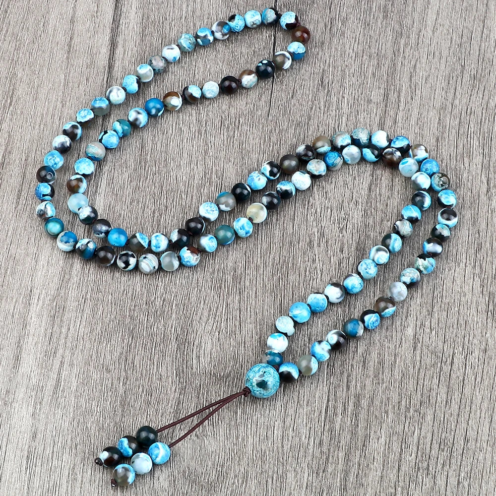 Atlas Stones colliers 108 perles pierres naturelles