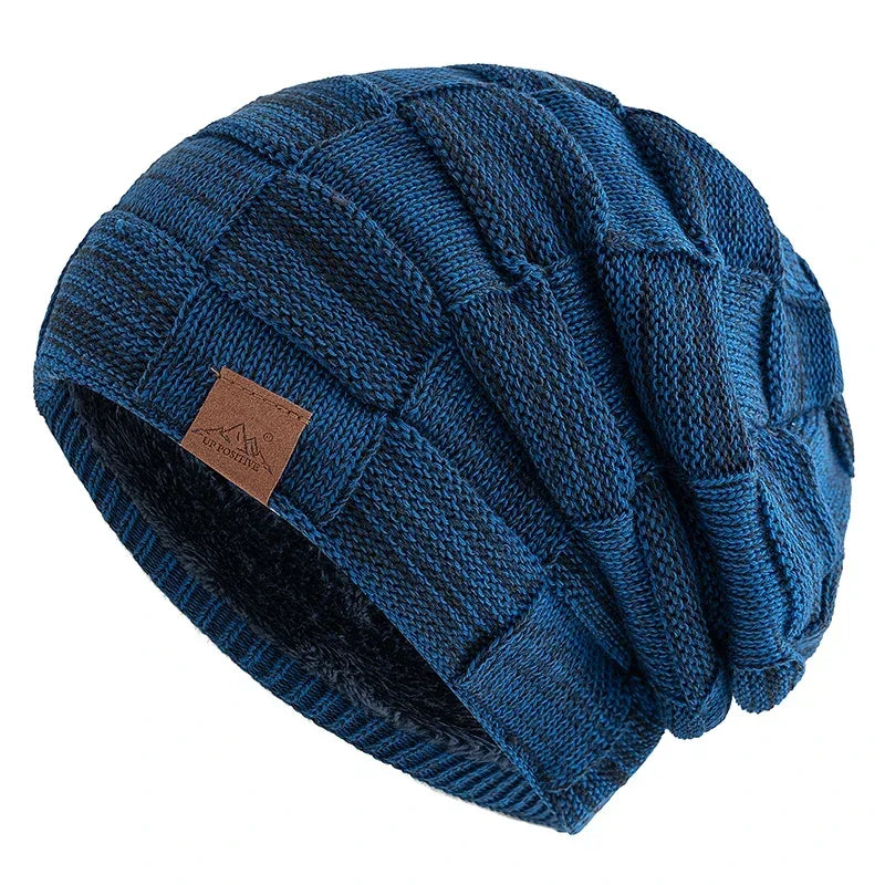 Bonnet d’Hiver Femme à Maille Mélangée - Style Casual et Chaleur Assurée - bonnet hiver GoHappy