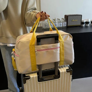 Sac Week-End Coloré Femme Sport Yoga Voyage Léger - sac de voyage cabine GoHappy