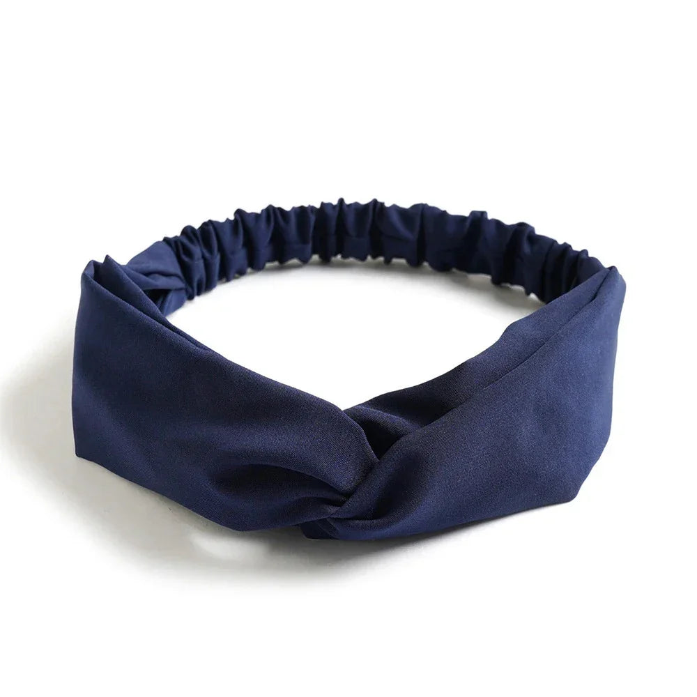 Bandeau Twist Riviera – Bohème Chic Imprimé Femme