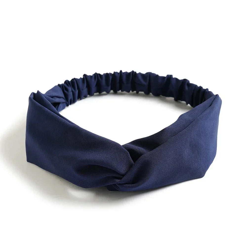 Bandeau Twist Riviera – Bohème Chic Imprimé Femme - bandeau de tête GoHappy