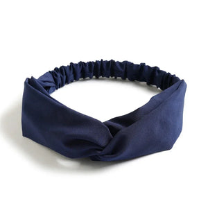 Bandeau Twist Riviera – Bohème Chic Imprimé Femme - bandeau de tête GoHappy