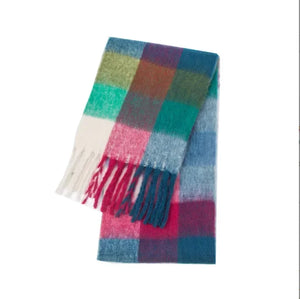 Echarpe Douce Rainbow Hiver - Cachemire et Style Bohème - écharpe GoHappy