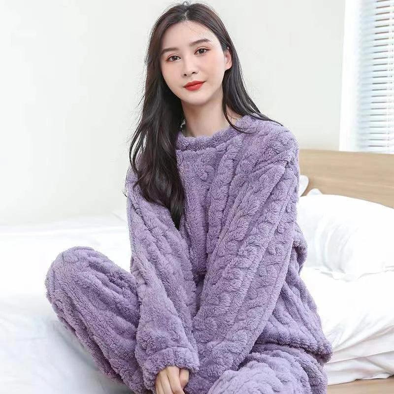Kyoto Soft pyjama polaire moelleux longue manche - pyjama GoHappy
