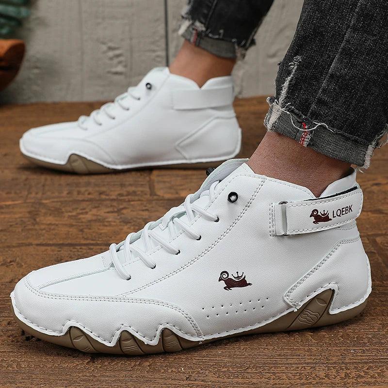 Sahara Walk chaussures montantes cuir souple homme