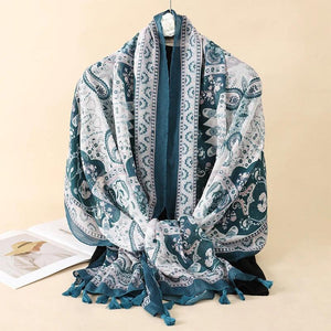 64 Foulards en Coton Look Décontracté et Chic - foulard GoHappy
