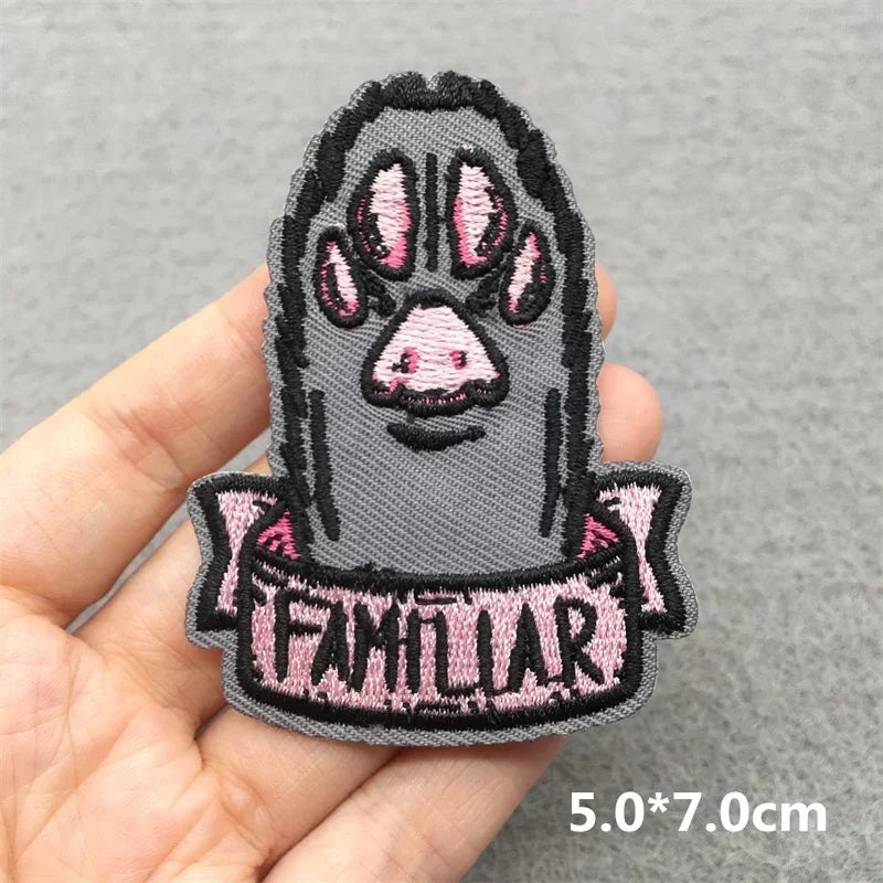 Patchs Brodés Chats Thermocollants Écussons Cartoon Vêtements Sacs - patchs GoHappy