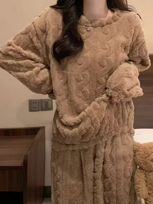 Kyoto Soft pyjama polaire moelleux longue manche - pyjama GoHappy