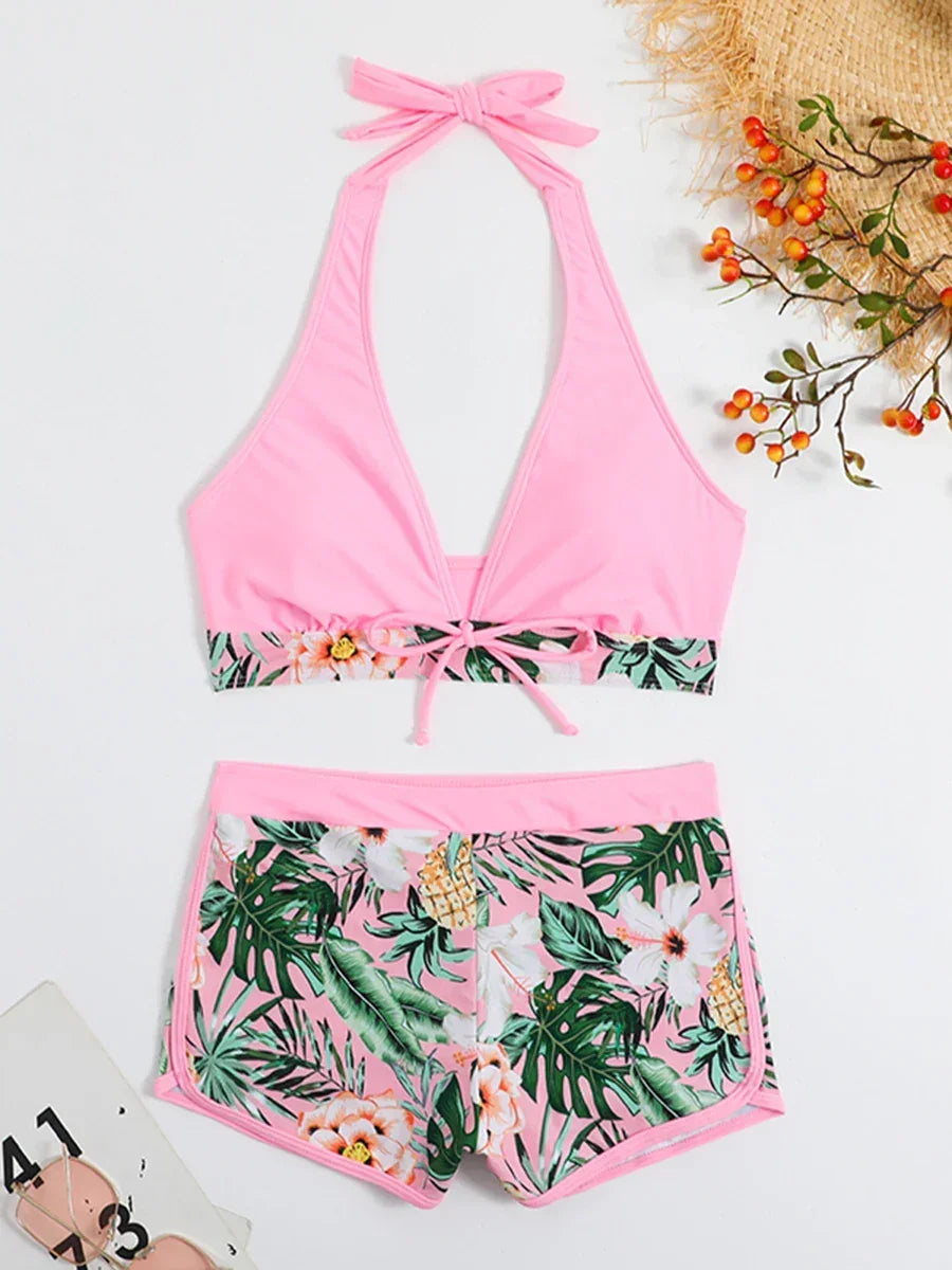 Maillot de bain Exotica fleur bikini - maillot de bain GoHappy
