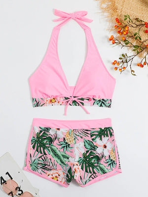 Maillot de bain Exotica fleur bikini - maillot de bain GoHappy