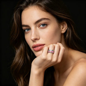 Nature Mood bague unisexe 8 mm - bague GoHappy