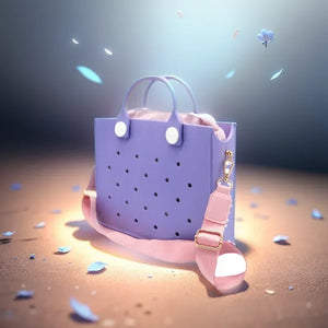 Portofino cabas EVA rigide perforé multicolore - sac perforé EVA GoHappy