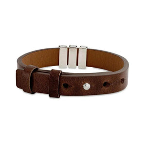 Bracelet en cuir personnalisable avec gravure - bracelet personnalisable GoHappy