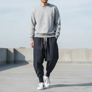 Zen Loop pantalon sarouel homme streetwear décontracté - Bas de pantalon GoHappy