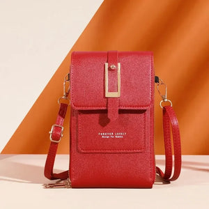 Pochette tactile smartphone et portefeuille avec bandoulière - pochette smartphone GoHappy