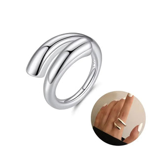 Bague femme Atelier Reflets Étreinte Sculptée bijou fantaisie GoHappy France