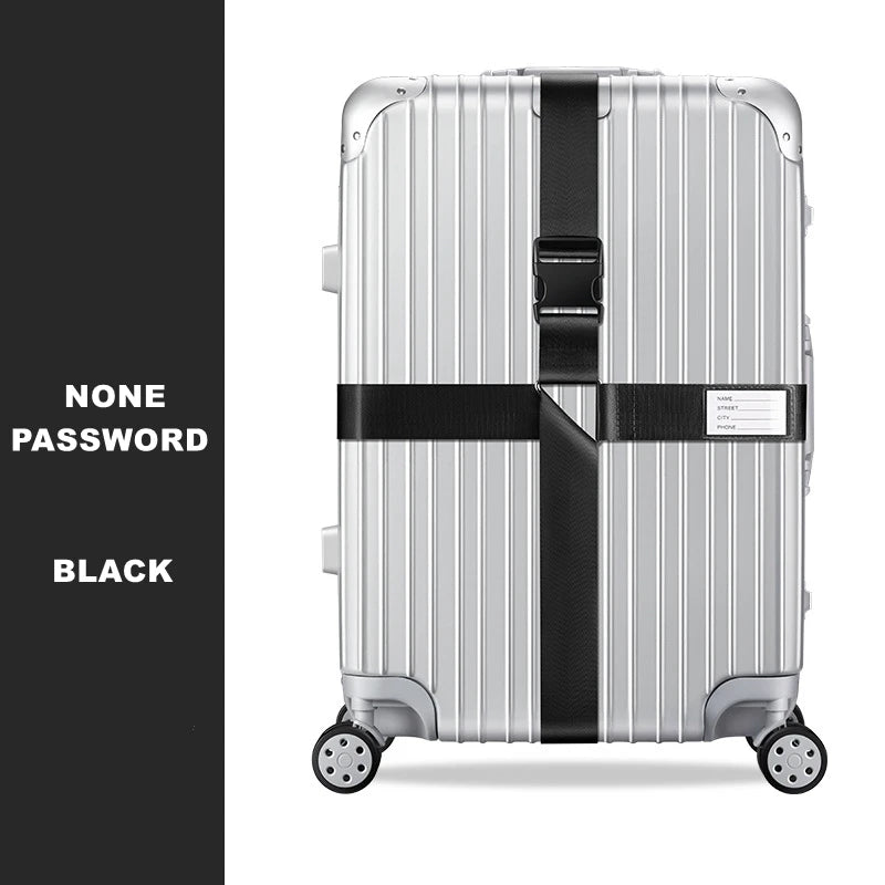 Sangle croisée avec ou sans code antivol Embarquement bagages