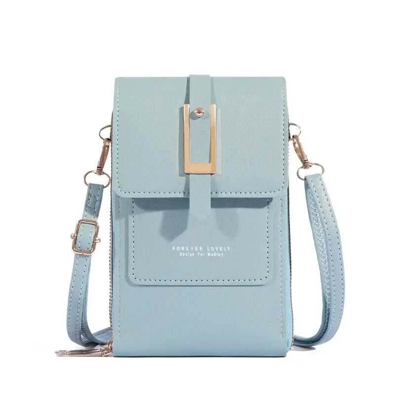 Pochette tactile smartphone et portefeuille avec bandoulière - pochette smartphone GoHappy