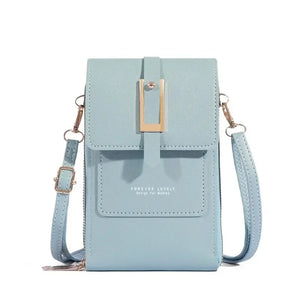 Pochette tactile smartphone et portefeuille avec bandoulière - pochette smartphone GoHappy