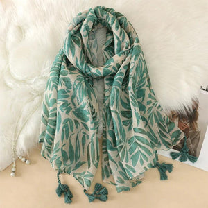 64 Foulards en Coton Look Décontracté et Chic - foulard GoHappy