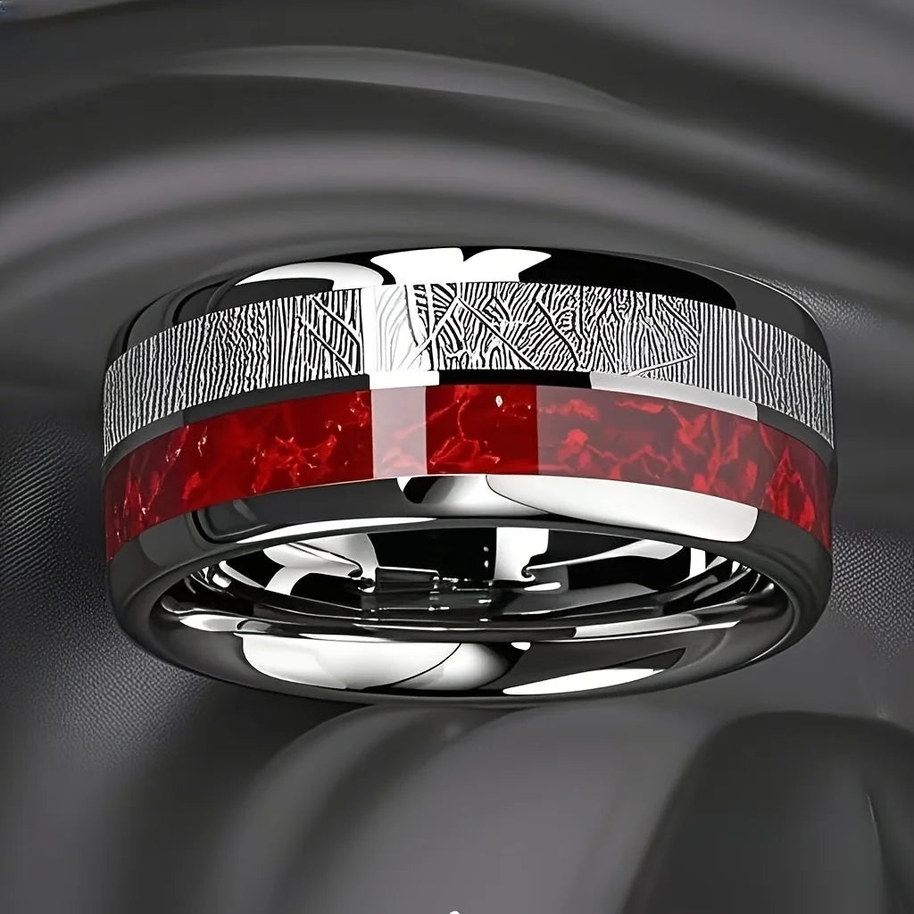 Nature Mood bague unisexe 8 mm