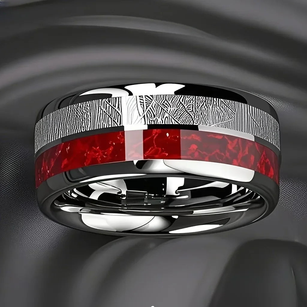 Nature Mood bague unisexe 8 mm - bague GoHappy