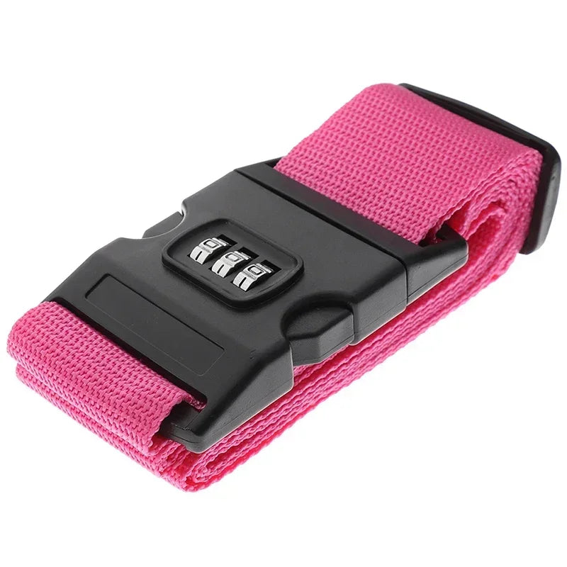 Voyage Soute sangle protection bagage à code antivol - sangle de bagage GoHappy