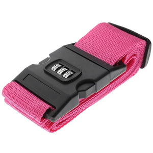 Voyage Soute sangle protection bagage à code antivol - sangle de bagage GoHappy