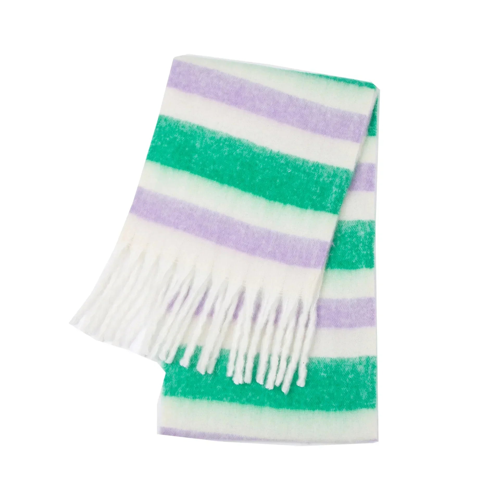 Echarpe Douce Rainbow Hiver - Cachemire et Style Bohème - écharpe GoHappy