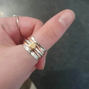 Bague rotative Coeur - bague GoHappy