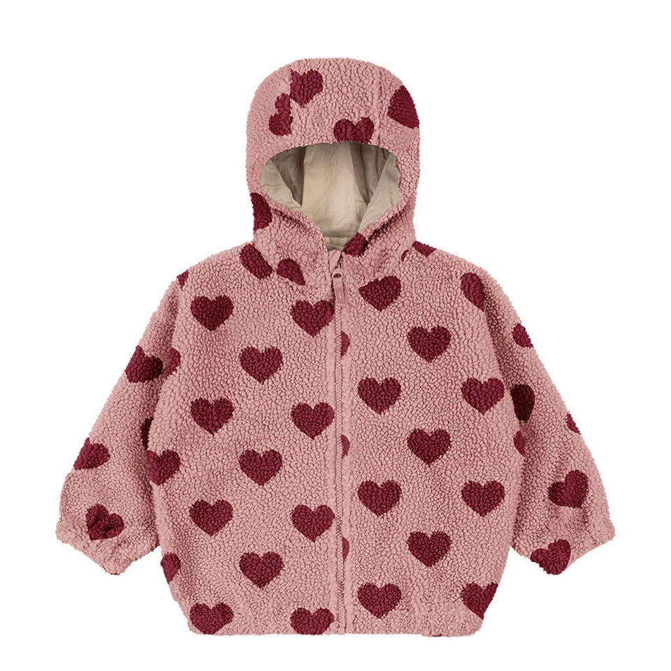 Veste Polaire Enfant Motifs Cartoon Laine Agneau 18 mois à 9 Ans