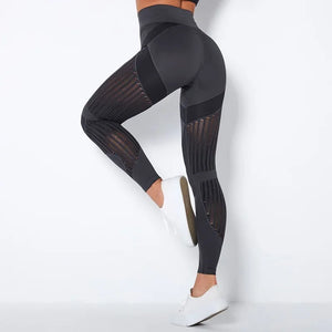 Sculpt Air legging femme yoga gainant respirant - leggings GoHappy