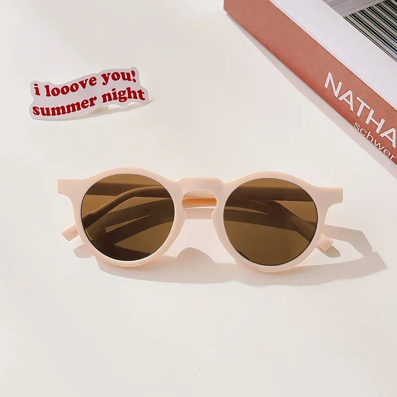 Candy Vision lunettes rondes enfants look rétro coloré