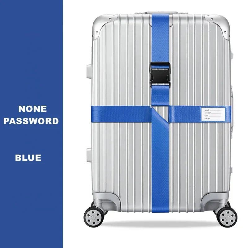 Sangle croisée avec ou sans code antivol Embarquement bagages - sangle de bagage GoHappy