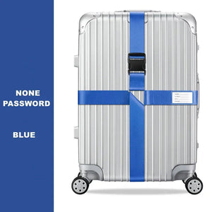 Sangle croisée avec ou sans code antivol Embarquement bagages - sangle de bagage GoHappy