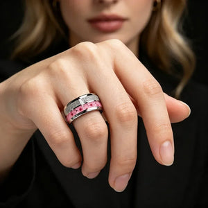 Nature Mood bague unisexe 8 mm - bague GoHappy