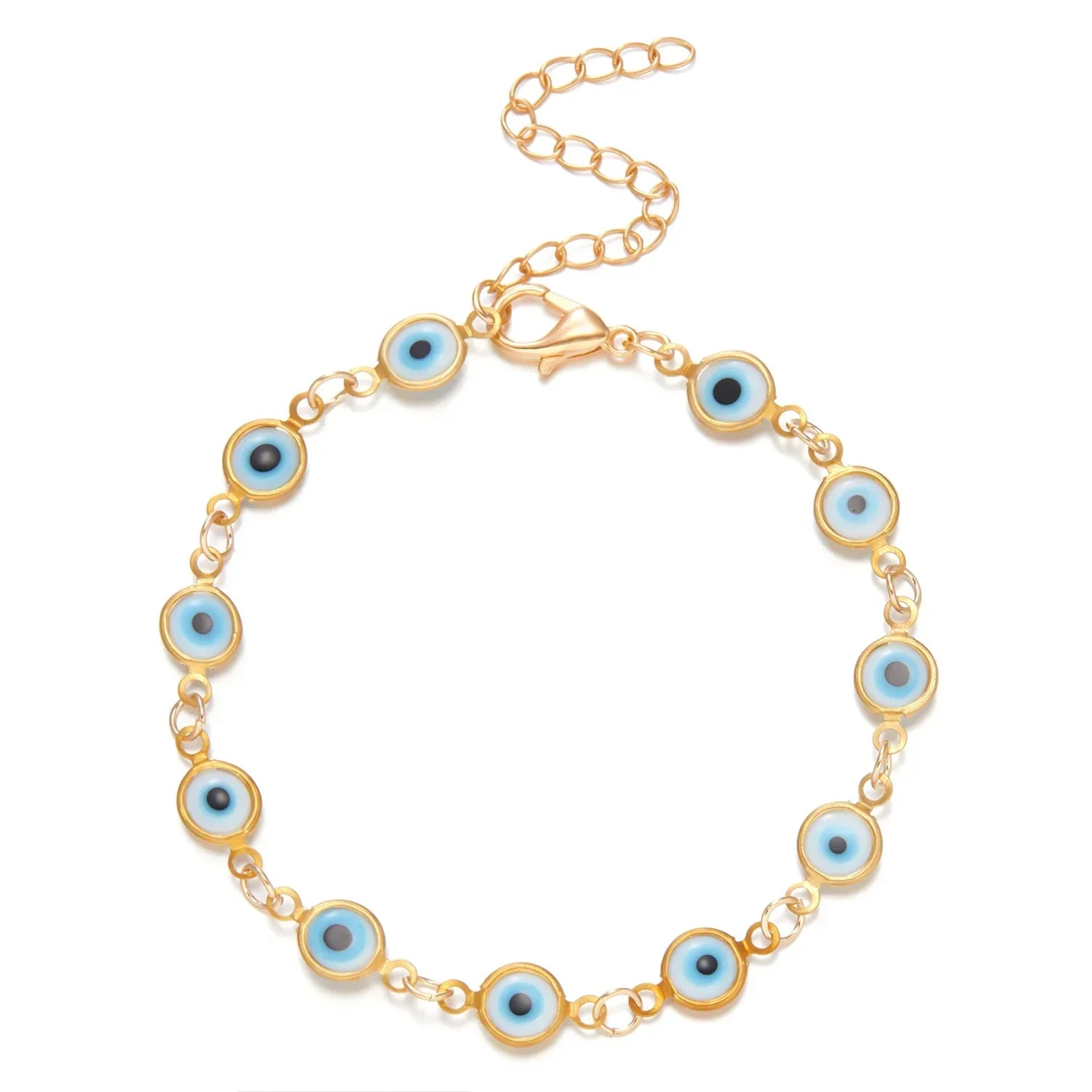 Bracelet Mauvais Œil Protection Porte-Bonheur Perles Bohème Femme - bracelet femme GoHappy