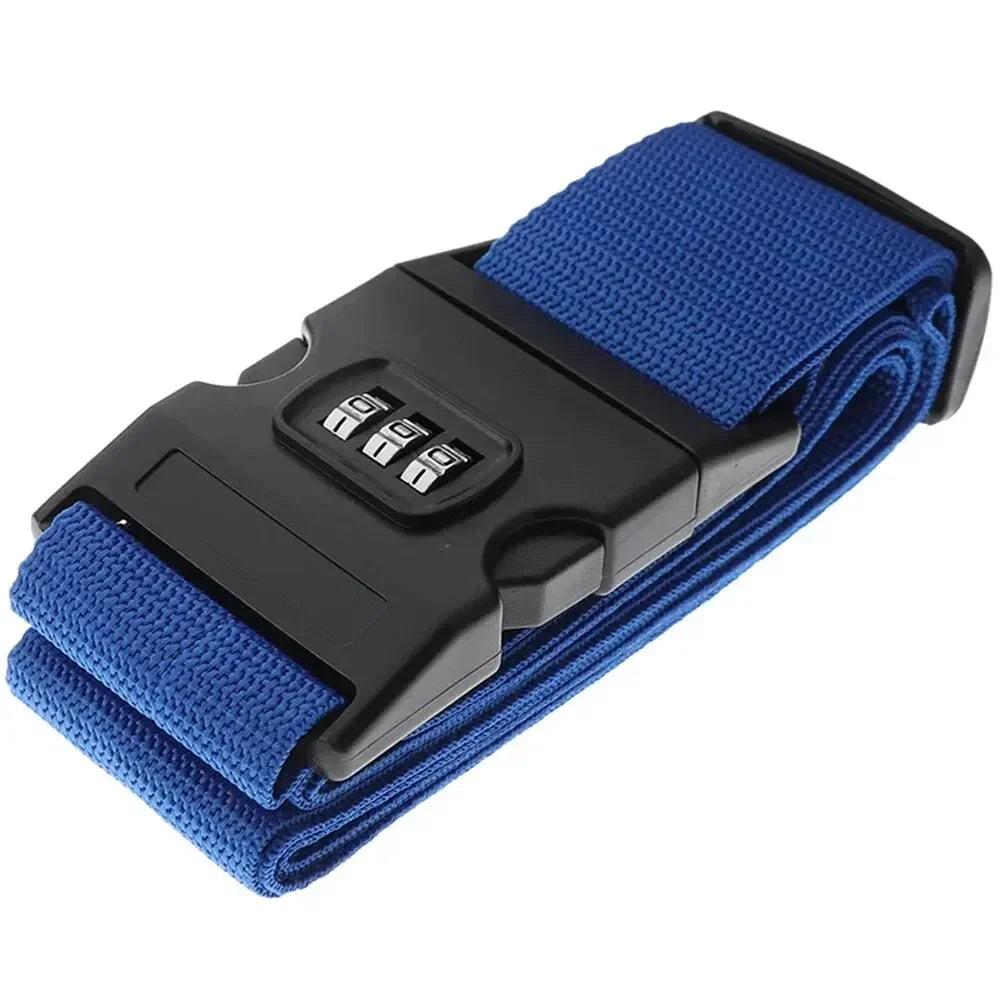 Voyage Soute sangle protection bagage à code antivol - sangle de bagage GoHappy