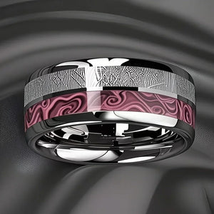 Nature Mood bague unisexe 8 mm - bague GoHappy