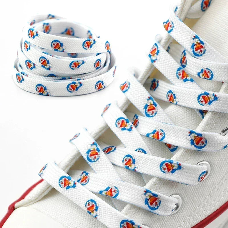 Lacets plats fun motifs cartoon sneakers originales - lacets de sneakers GoHappy