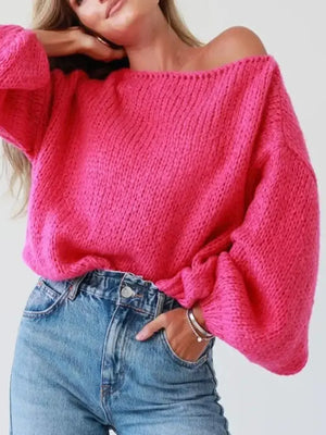 Pull oversize Winter Muse femme cocoon chic - pull-over femme GoHappy