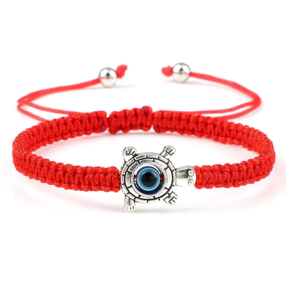 Bracelets Porte-Bonheur Evil Eye en Tissu Tressé - Bracelets Porte-Bonheur GoHappy