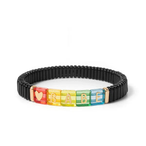 Candy Love bracelet femme élastique bohème coloré - bracelet femme GoHappy