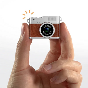 Caméra Pocket Rétro Mini Appareil Photo Porte-Clé Bijou 1080P - mini appareil photo GoHappy