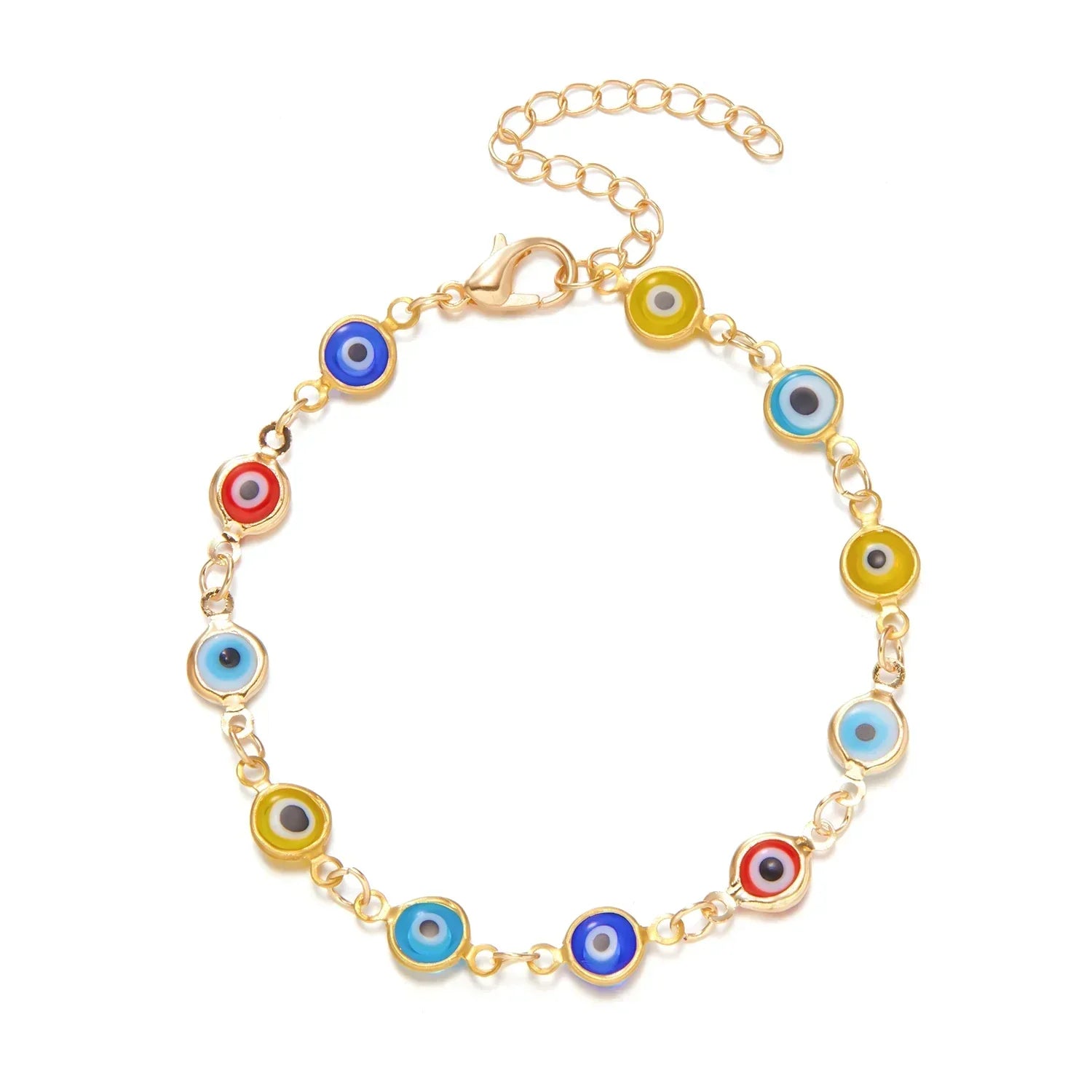 Bracelet Mauvais Œil Protection Porte-Bonheur Perles Bohème Femme - bracelet femme GoHappy