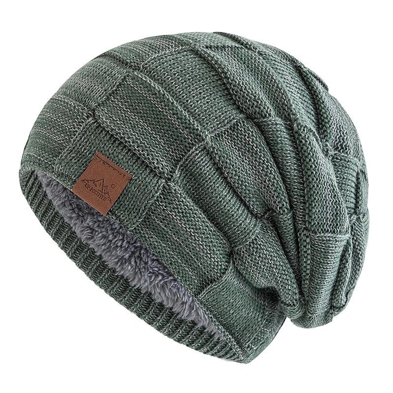 Bonnet d’Hiver Femme à Maille Mélangée - Style Casual et Chaleur Assurée