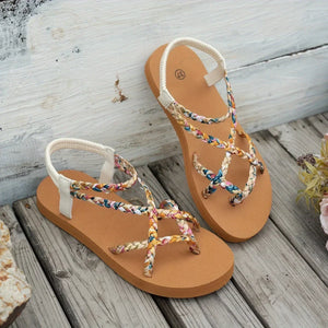 Milos Breeze sandales plates femme bohème - sandales femme GoHappy