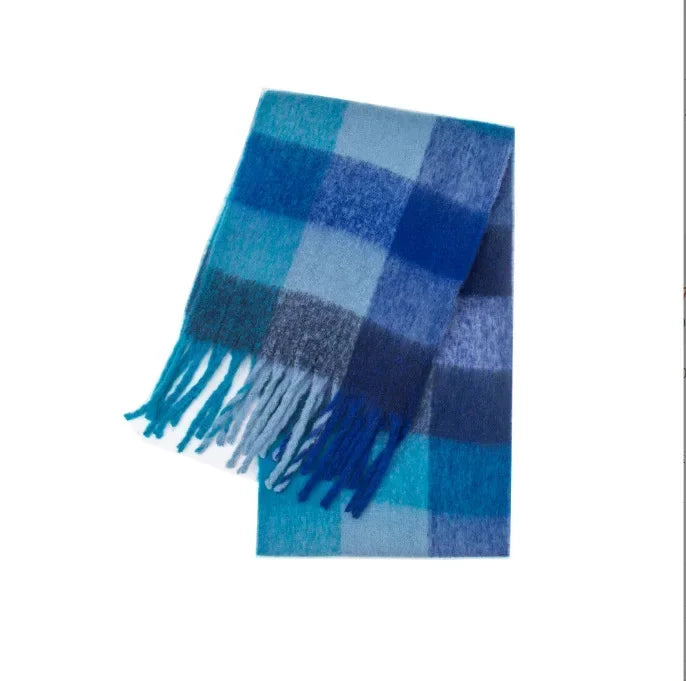 Echarpe Douce Rainbow Hiver - Cachemire et Style Bohème - écharpe GoHappy