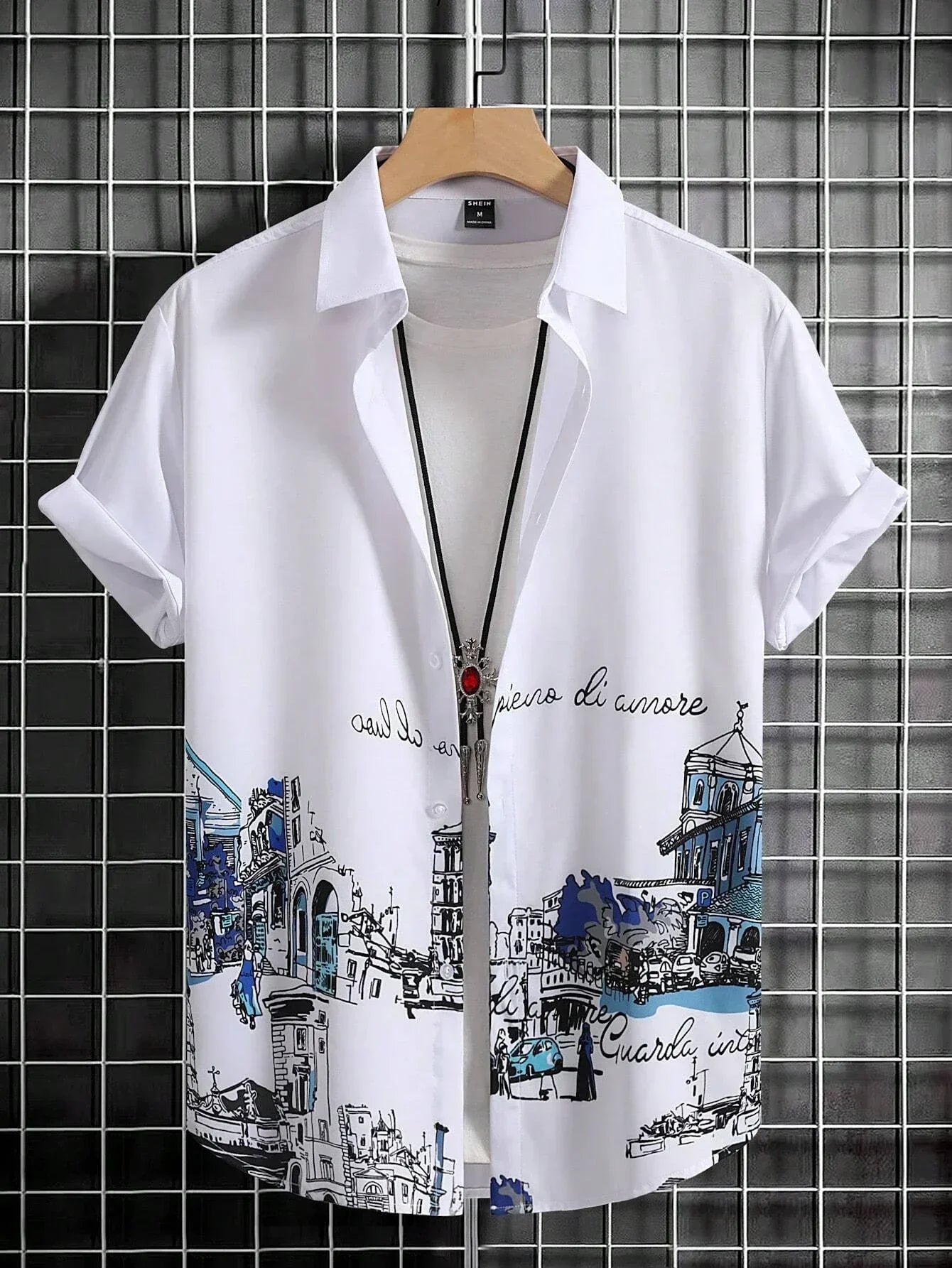 Chemises imprimées Palmiers homme été style décontracté vacances - chemise homme GoHappy